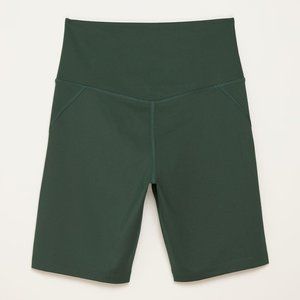 Girlfriend Collective High-Rise Bike Short Moss XS